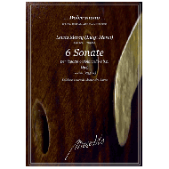 Mercy, Lewis (Merci, Luigi) : 6 Sonate Op. 3 