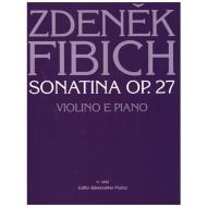 Fibich, Z.: Sonatine Op. 27 d-Moll 