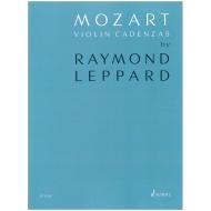 Mozart, W. A./Leppard, R.: Mozart Violin Cadenzas 