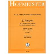 Dittersdorf, C. D. v.: 2. Kontrabasskonzert D-Dur 