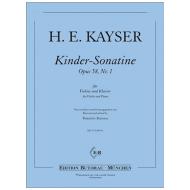 Kayser, H.E.: Kinder-Sonatine Op. 58/1 