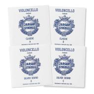 SILVER SOUND corde per violoncello SET di Jargar 