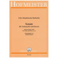 Mendelssohn Bartholdy, F.: Sonate Op. 4 f-Moll 