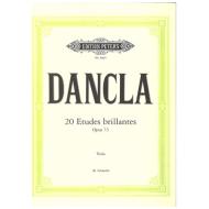 Dancla, J. B. Ch.: 20 Etudes brillantes Op. 73 