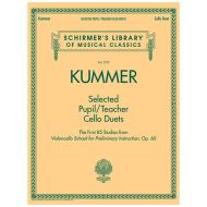 Kummer, F. A.: Ausgewählte Schüler/Lehrer Duette aus Op. 60 