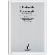 Hindemith, P.: Trauermusik 