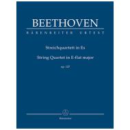 Beethoven, L. v.: String Quartet Op. 127 E-flat major – Score 