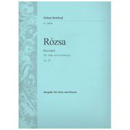 Rozsa, M.: Violakonzert Op. 37 (1981/82) 