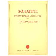 Genzmer, H.: Kontrabasssonatine 