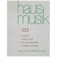 Patouart, L. F. J.: Sonate a-Moll 