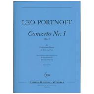 Portnoff, L.: Violinkonzert Nr. 1 Op. 1 