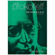 Prokofjew, S.: Violinkonzert Nr. 2 Op. 63 g-Moll 