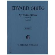Grieg, E.: Lyrische Stücke Heft III Op. 43 