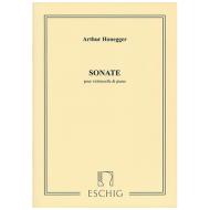 Honegger, A.: Violoncellosonate H 32 (1920) 