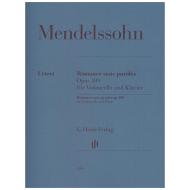 Mendelssohn Bartholdy, F.: Romance sans paroles Op. 109 