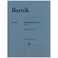 Bartók, B.: Streichquartett Nr. 1 Op. 7 