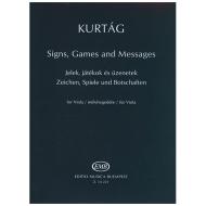 Kurtág, G.: Zeichen, Spiele  und Botschaften 