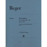 Reger, M.: 3 Cello-Suiten Op. 131c G-Dur, d-Moll, a-Moll 