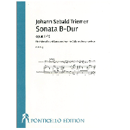 Triemer, J. S.: Violoncellosonate B-Dur Op. 1/5 