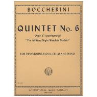 Boccherini, L.: Quintet Op.57b  No.6 (posthumous) 