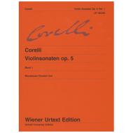 Corelli, A.: Violinsonaten Band 1 Op. 5 
