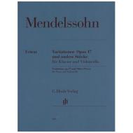 Mendelssohn Bartholdy, F.: Variationen Op. 17 