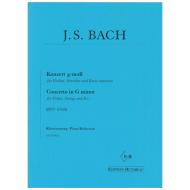 Bach, J. S.: Konzert g-Moll  BWV 1056R 