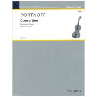 Portnoff, L.: Concertino Op. 23 G-Dur 