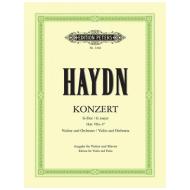 Haydn, J.: Violinkonzert G-Dur, Hob. VIIa: 4 
