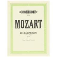 Mozart, W. A.: Divertimento KV 563 Es-Dur 