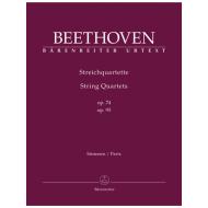 Beethoven, L. v.: Streichquartette Op. 74, 95 