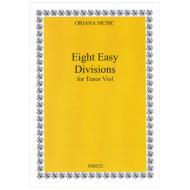 Eight Easy Divisions for Tenor Viol 