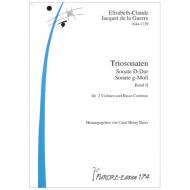 Jacquet de La Guerre, E.: Triosonaten Bd. 2 