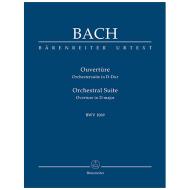 Bach, J. S.: Ouvertüre (Orchestersuite) D-Dur BWV 1069 
