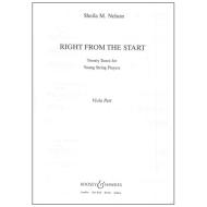 Nelson, S. M.: Right from the start 