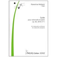 Mulsant, F.: Suite pour violoncelle et piano Op. 60 