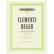 Clementi, M.: 3 Violinsonatinen Op. 36/1-3 