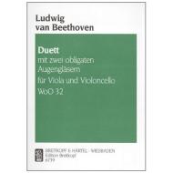 Beethoven, L.v.: Duett mit 2 obligaten Augengläsern WoO 32 