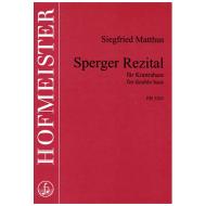 Matthus, S.: Sperger-Rezital 