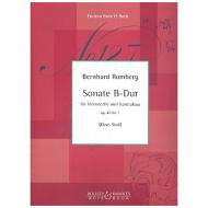 Romberg, B.: Sonate Op. 43/1 B-Dur 