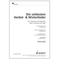 Magolt, M. & H.: Die schönsten Herbst- und Winterlieder Trioheft 