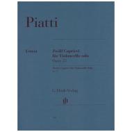 Piatti, A.: 12 Capricci Op. 25 