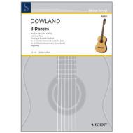 Dowland, J.: 3 Tänze 