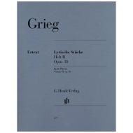 Grieg, E.: Lyrische Stücke Heft II Op. 38 