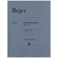 Reger, M.: Fünf Humoresken Op. 20 
