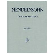 Mendelssohn Bartholdy, F.: Lieder ohne Worte 