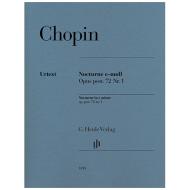 Chopin, F.: Nocturne Op. posth. 72/1 e-Moll 