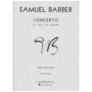 Barber, S.: Violinkonzert Op. 14 