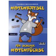 Notenrätsel für schlaue Notenfüchse Band 2 