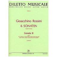Rossini, G. A.: Sonata Nr. 3 C-Dur – Stimmen 